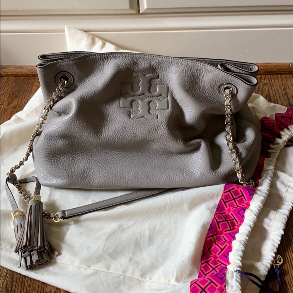 Authentic Tory Burch bag w/ included dust jacket
